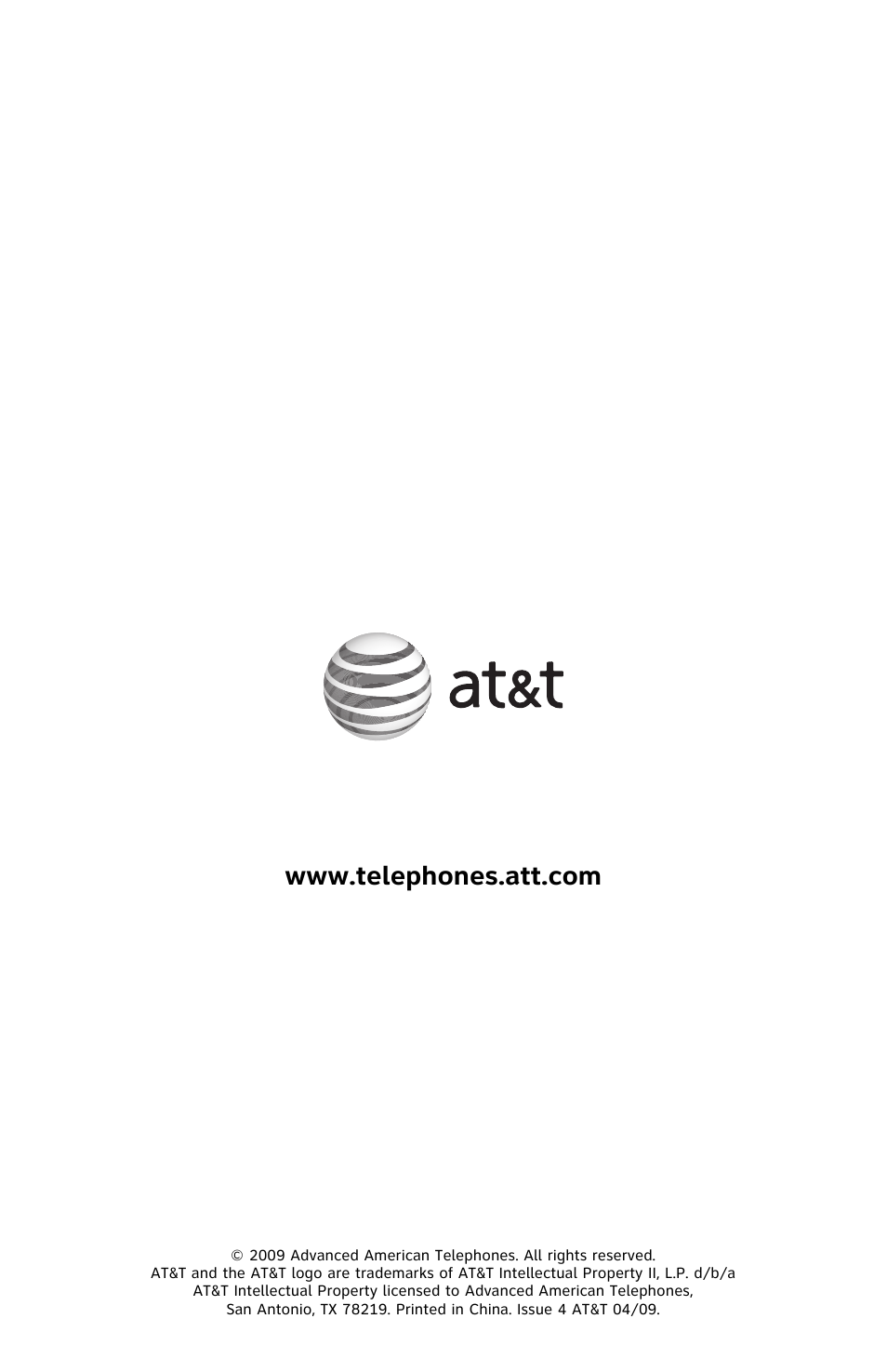 Www.telephones.att.com | AT&T EL52209 User Manual | Page 73 / 73