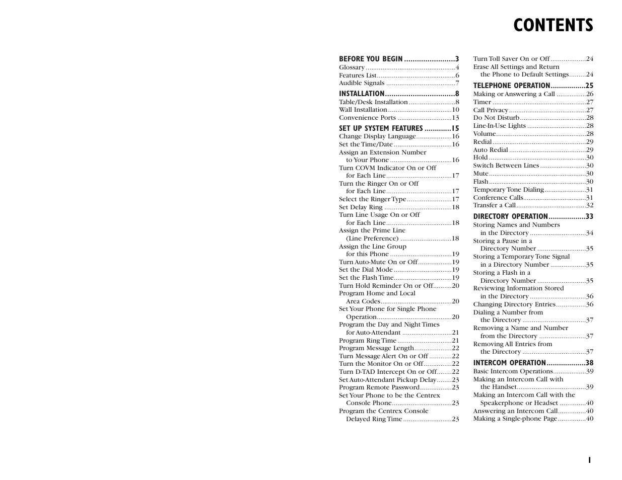 AT&T 964 User Manual | Page 2 / 44