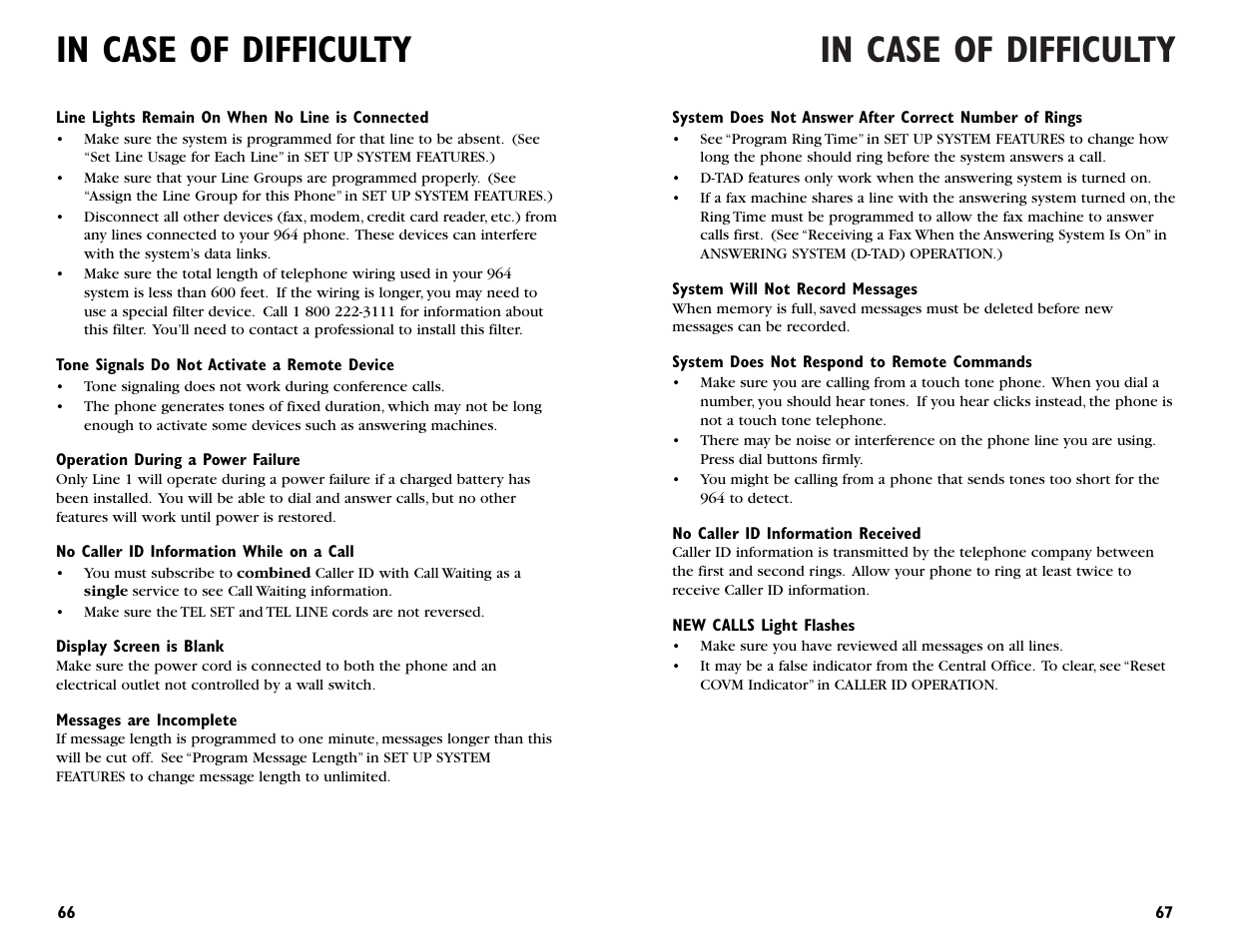 AT&T 964 User Manual | Page 35 / 44