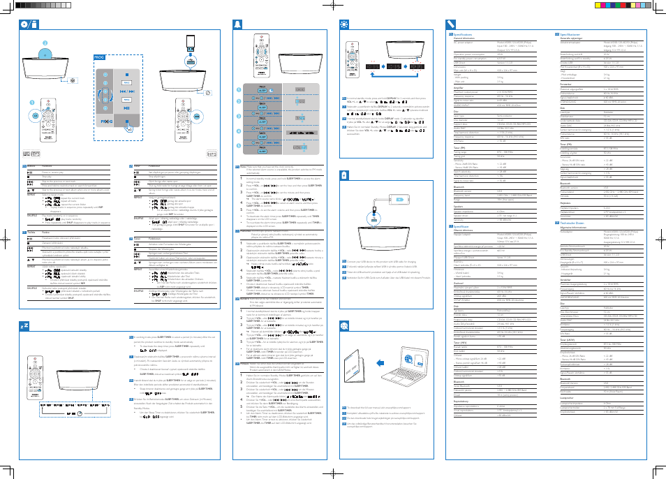 Philips Microchaîne User Manual | Page 2 / 10
