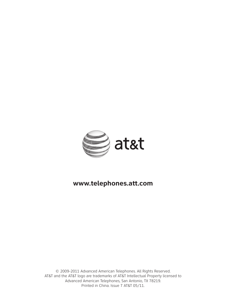 AT&T DECT EL52100 User Manual | Page 30 / 30