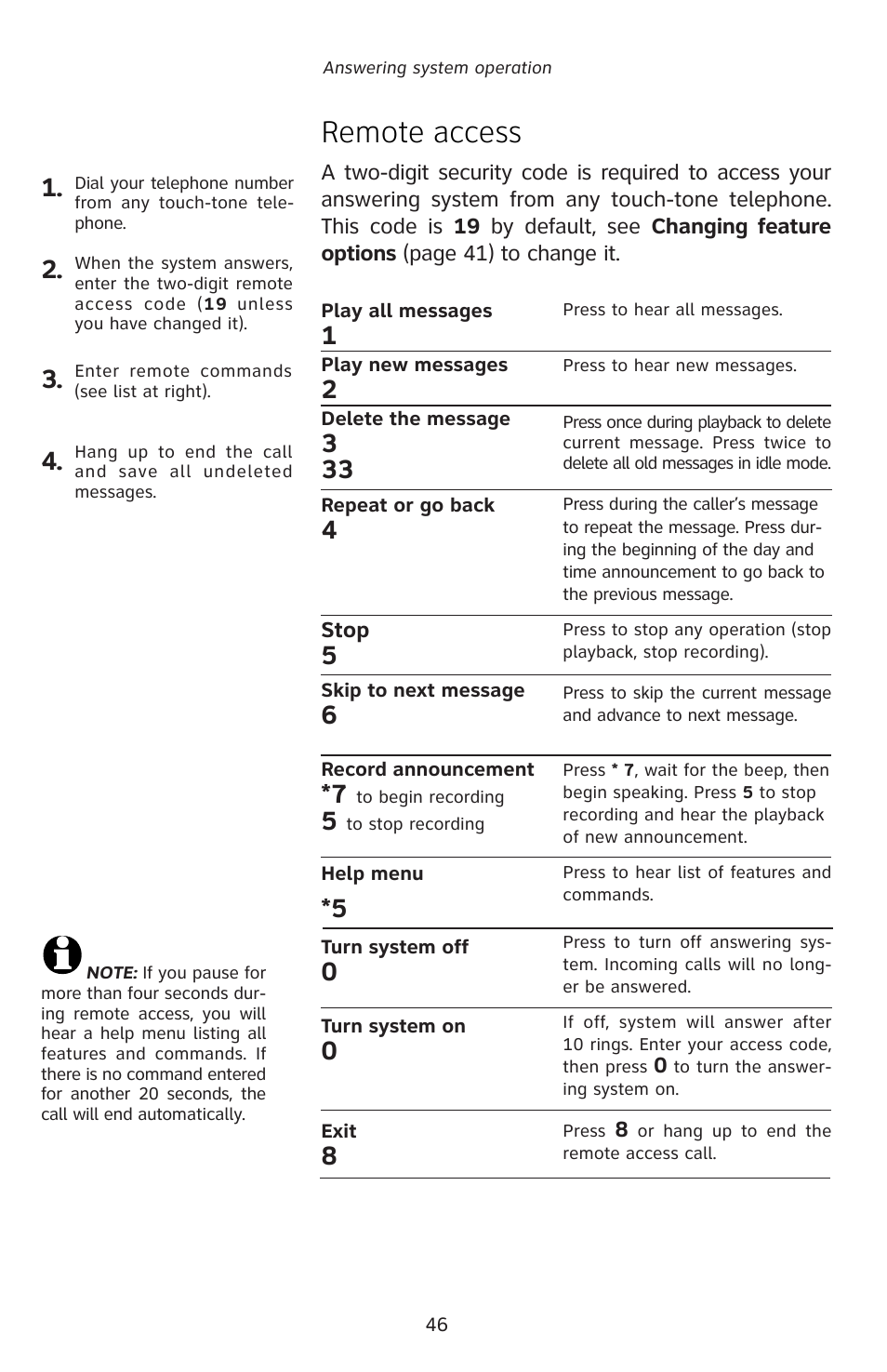Remote access | AT&T E5828B User Manual | Page 49 / 72