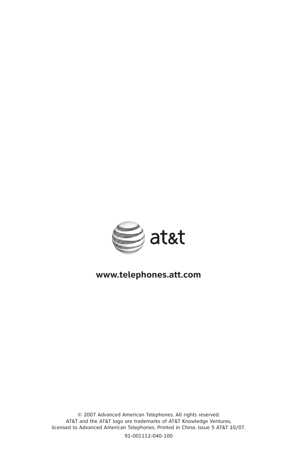 AT&T E5828B User Manual | Page 72 / 72