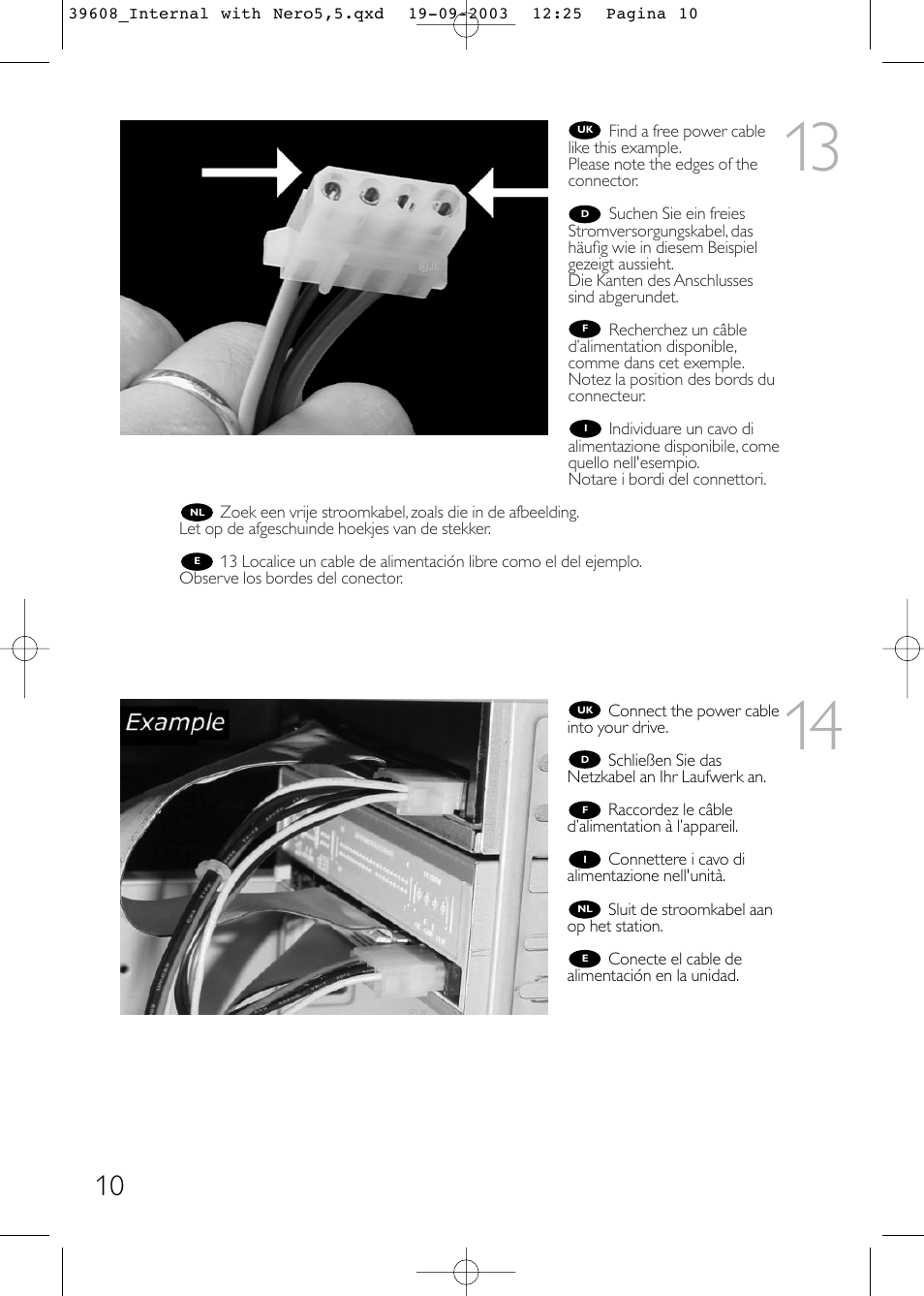 Philips Lecteur interne User Manual | Page 10 / 40