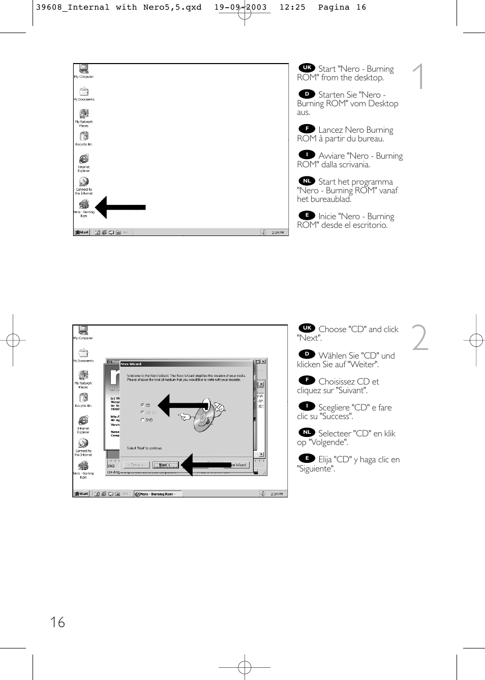 Philips Lecteur interne User Manual | Page 16 / 40