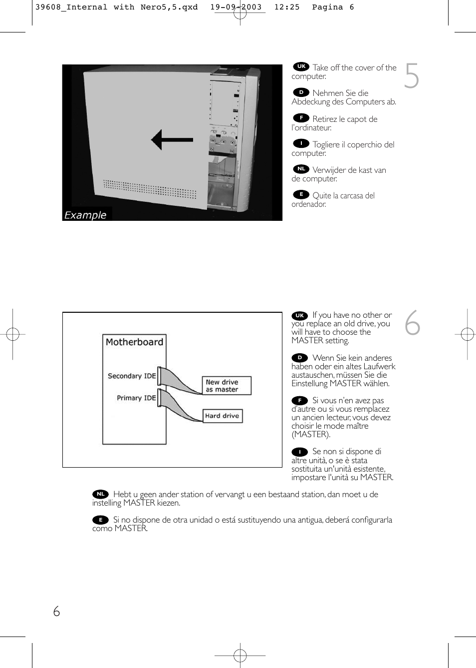 Philips Lecteur interne User Manual | Page 6 / 40