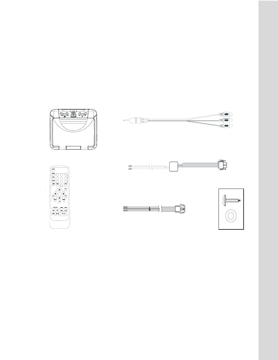Installation guide, Materials included in this package, Tools required | 8 x 3/4” self drilling screws (4 pcs) | AT&T MMD85 User Manual | Page 3 / 9