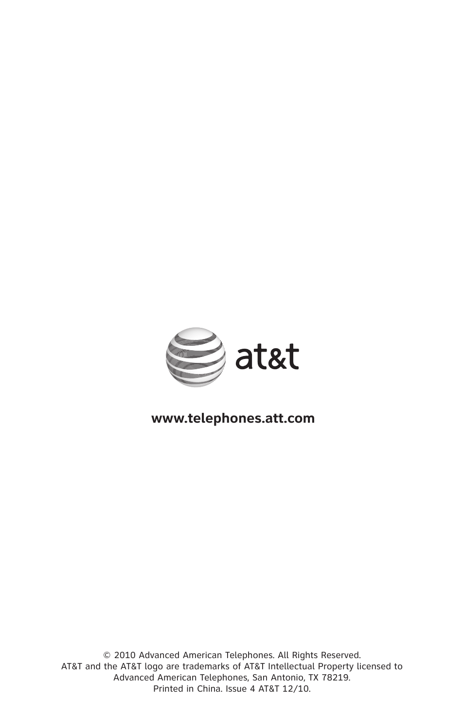 AT&T CL84250 User Manual | Page 11 / 11