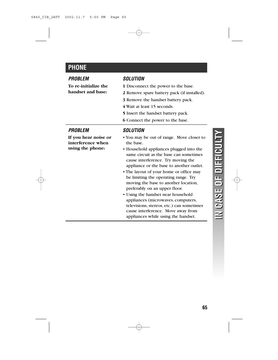 AT&T 5840 User Manual | Page 68 / 77