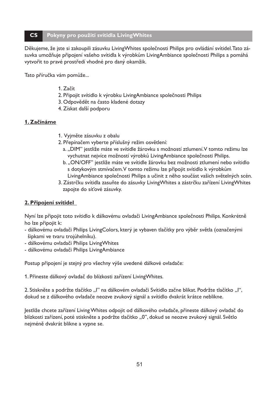 Philips LivingWhites Fiche électrique française User Manual | Page 51 / 121