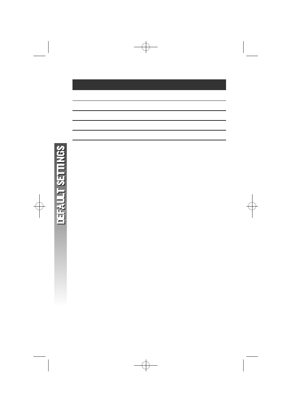 Default settings | AT&T 1440 User Manual | Page 37 / 39