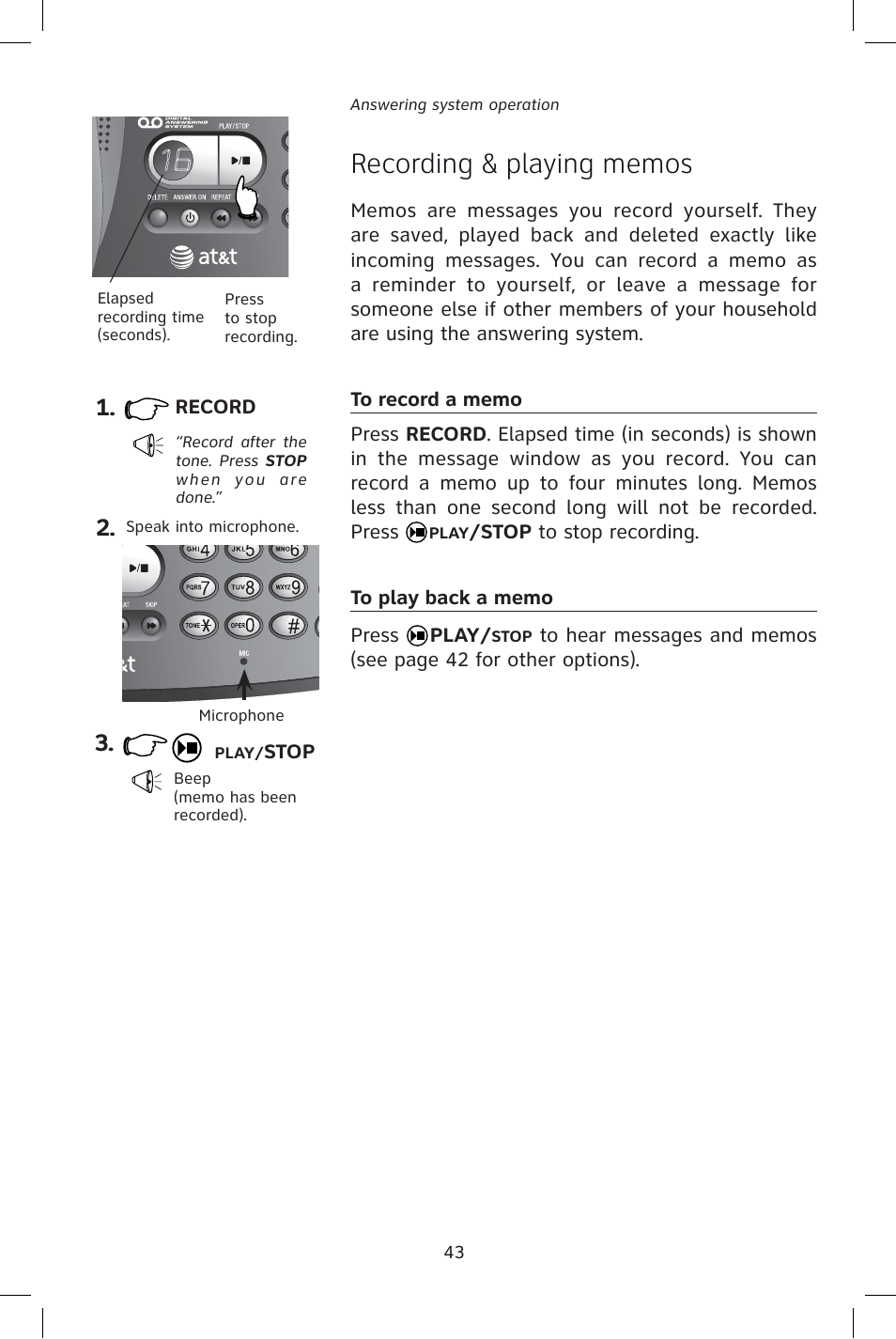 AT&T E1828B User Manual | Page 46 / 71