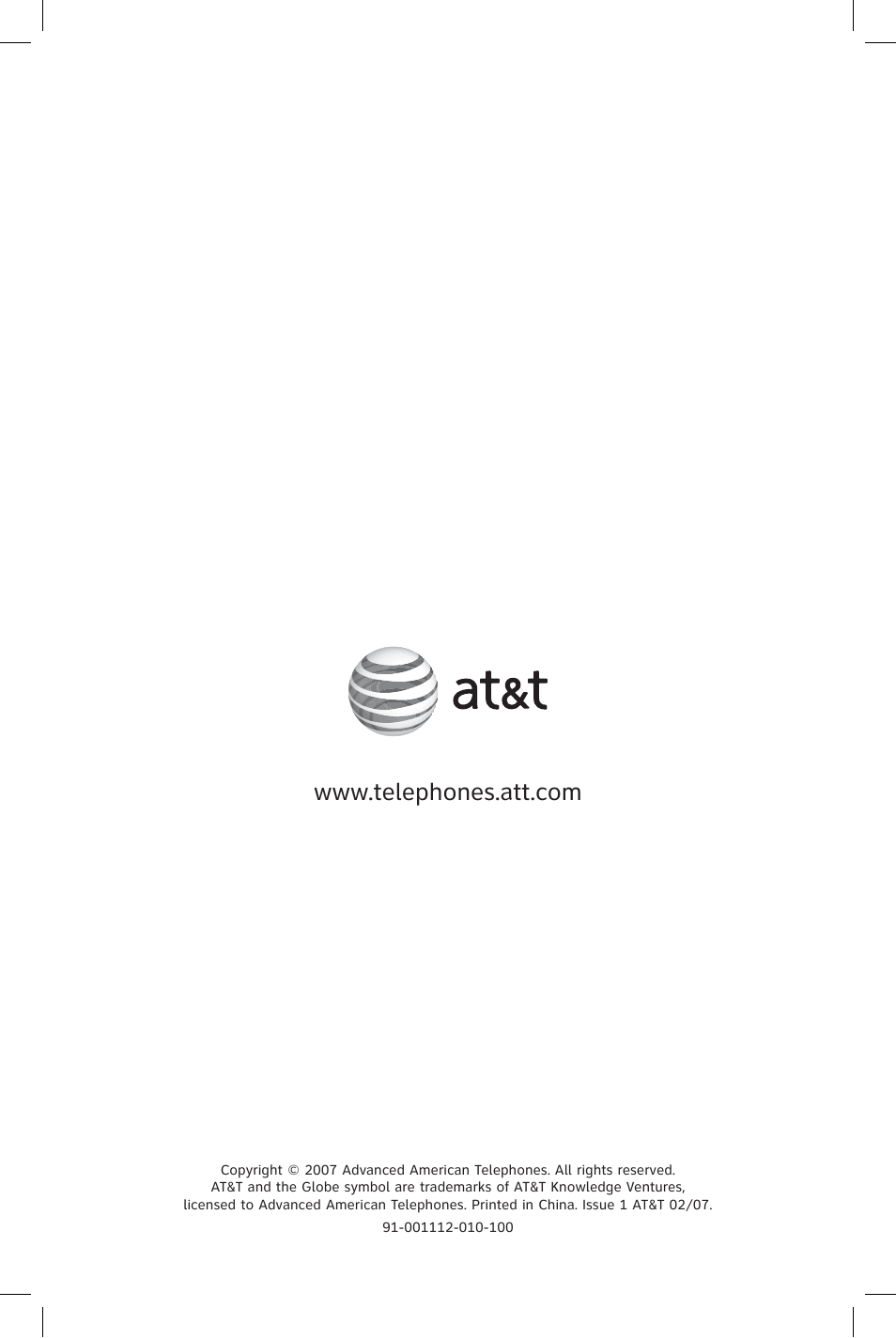 AT&T E1828B User Manual | Page 71 / 71