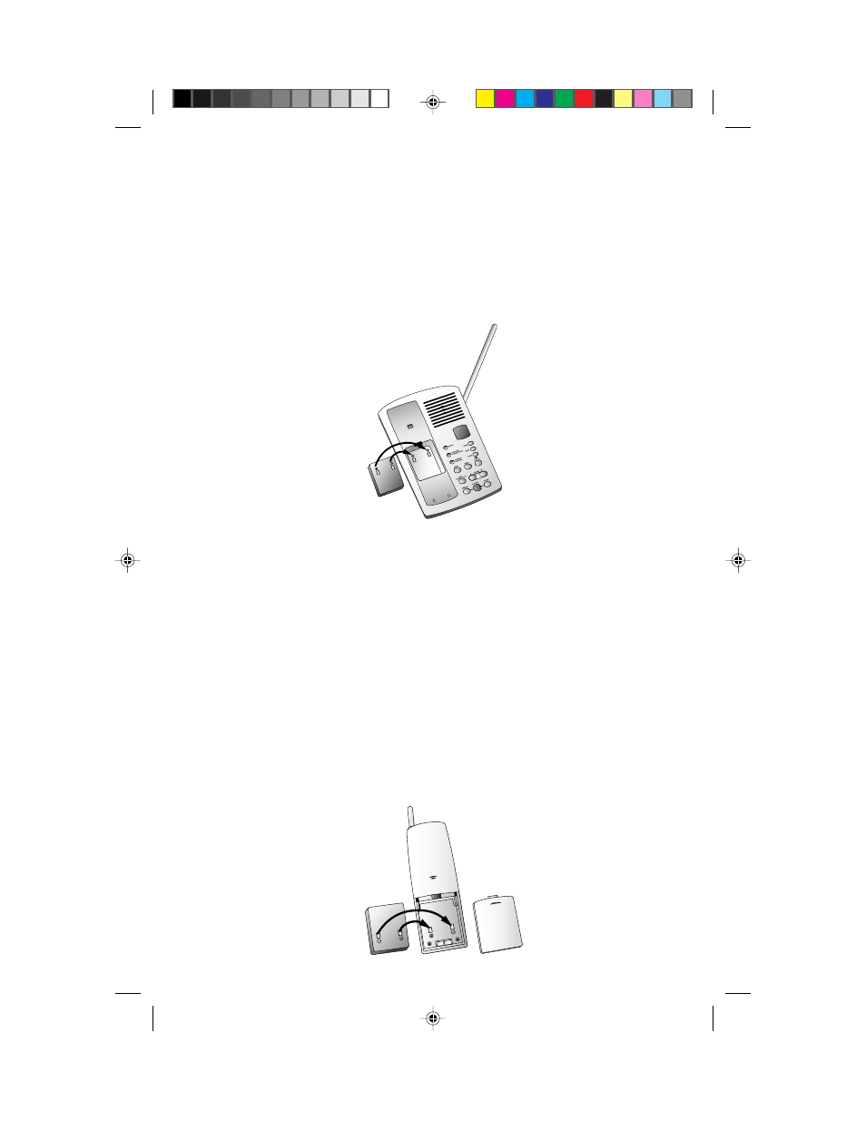 Batteries, Replacing the handset battery pack | AT&T 9050 User Manual | Page 25 / 30