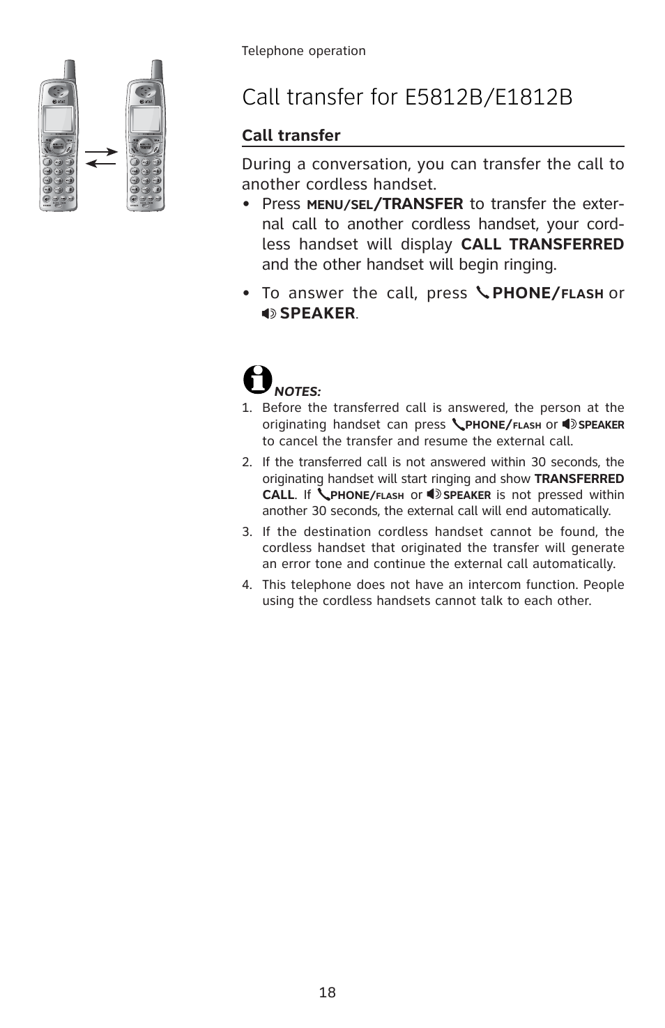Or speaker | AT&T E5813B User Manual | Page 21 / 65