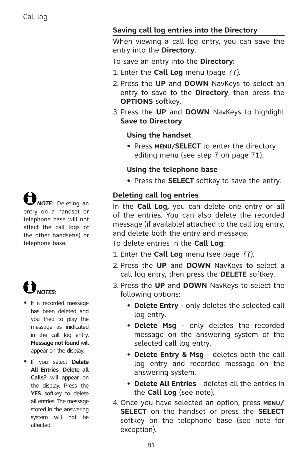 AT&T EP5632 User Manual | Page 85 / 119