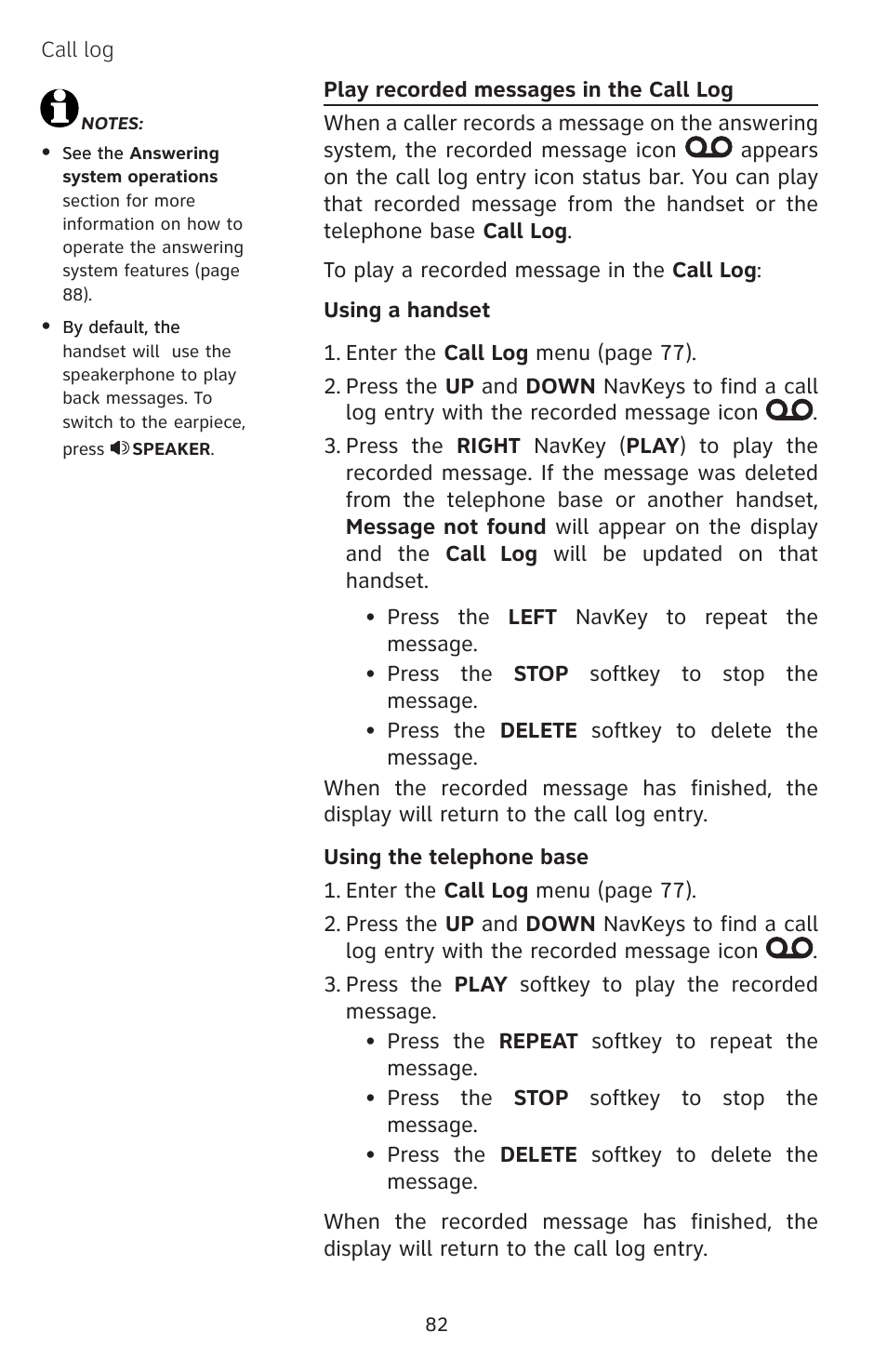 AT&T EP5632 User Manual | Page 86 / 119