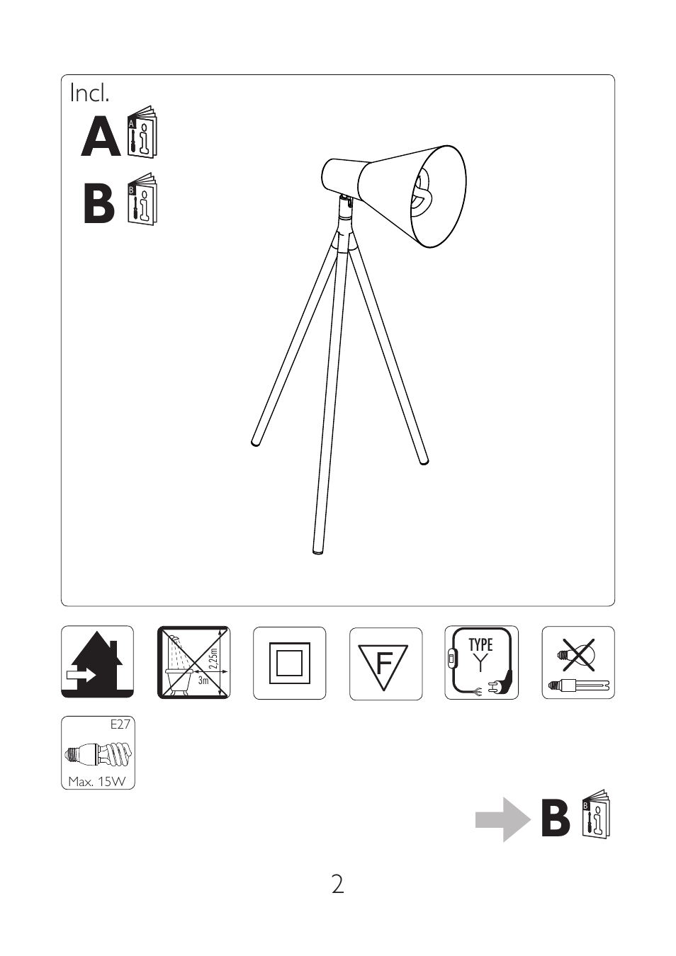 Philips myHomeOffice Lampe à poser User Manual | Page 2 / 4