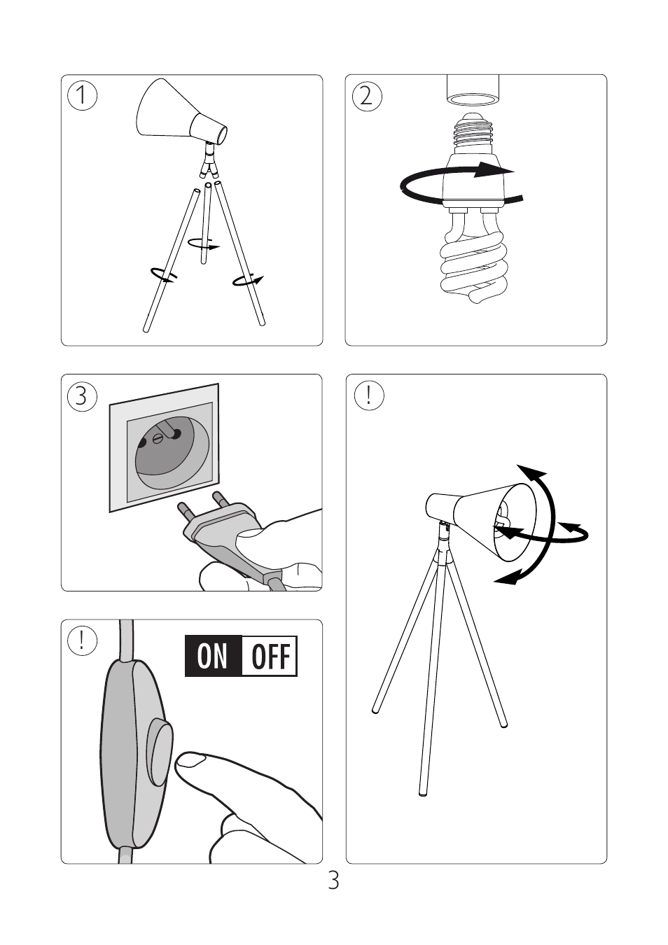 Philips myHomeOffice Lampe à poser User Manual | Page 3 / 4