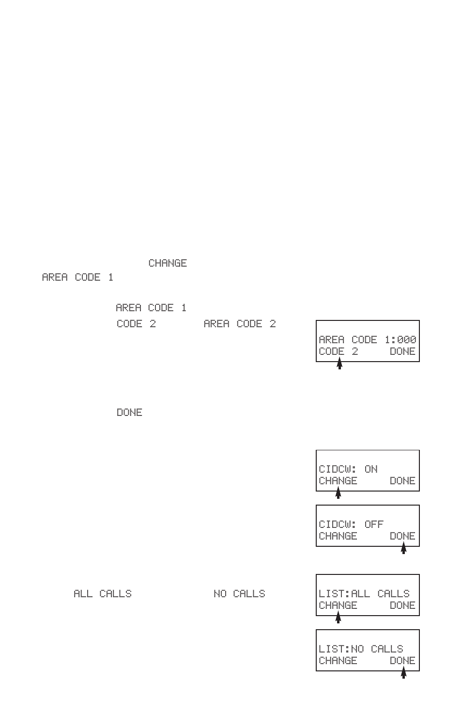 Feature setup, Caller id feature setup | AT&T 900 MHz User Manual | Page 10 / 52