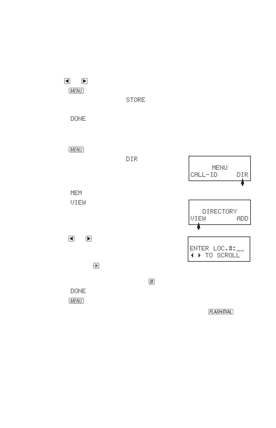 Store a number and name from call history | AT&T 900 MHz User Manual | Page 28 / 52