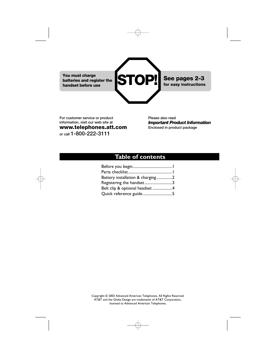 AT&T E2562 User Manual | Page 53 / 61