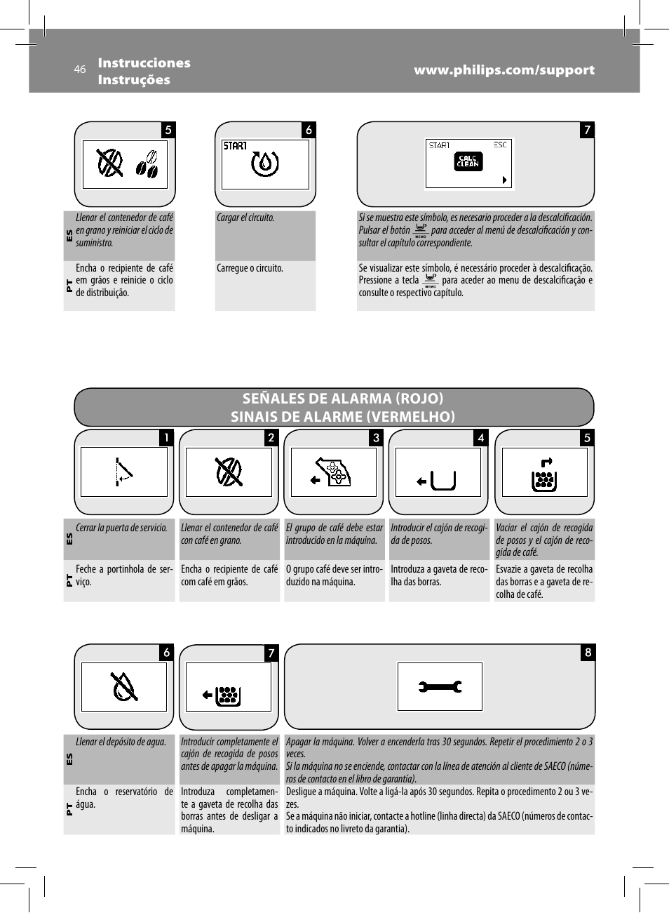 Philips Saeco Intelia Evo Machine espresso Super Automatique User Manual | Page 46 / 96