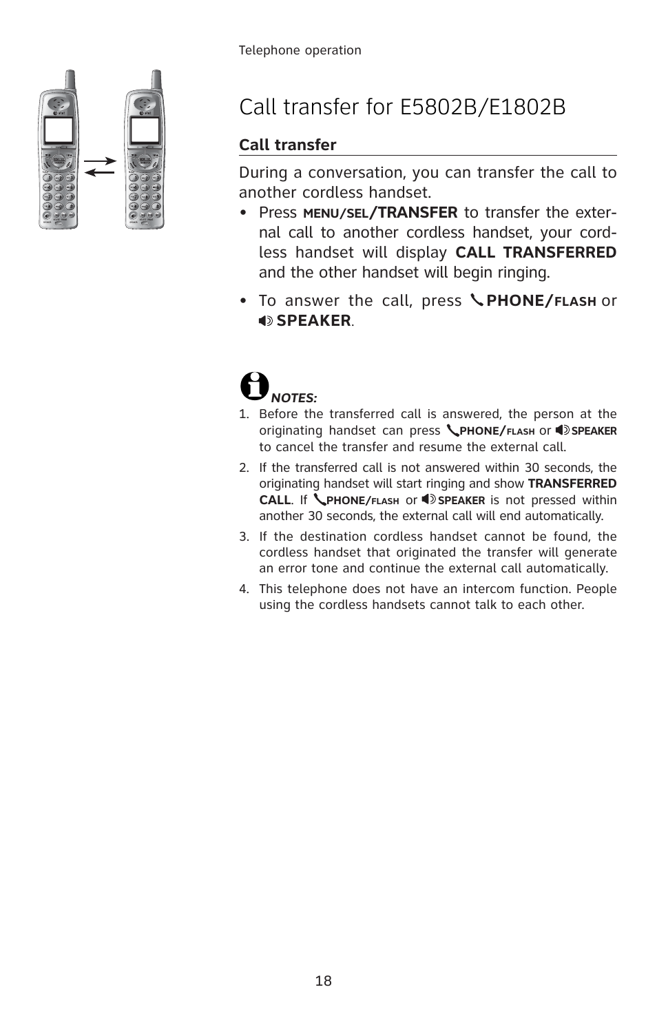 Or speaker | AT&T 91-001105-040-100 User Manual | Page 21 / 55