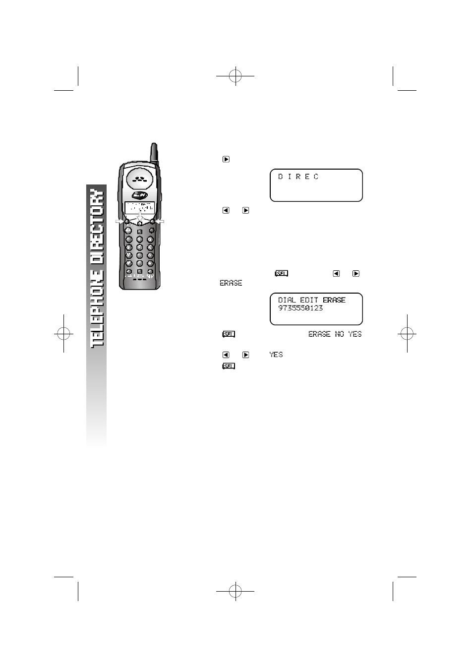 Delete a number/name stored in the directory | AT&T 1440/1140 User Manual | Page 23 / 39