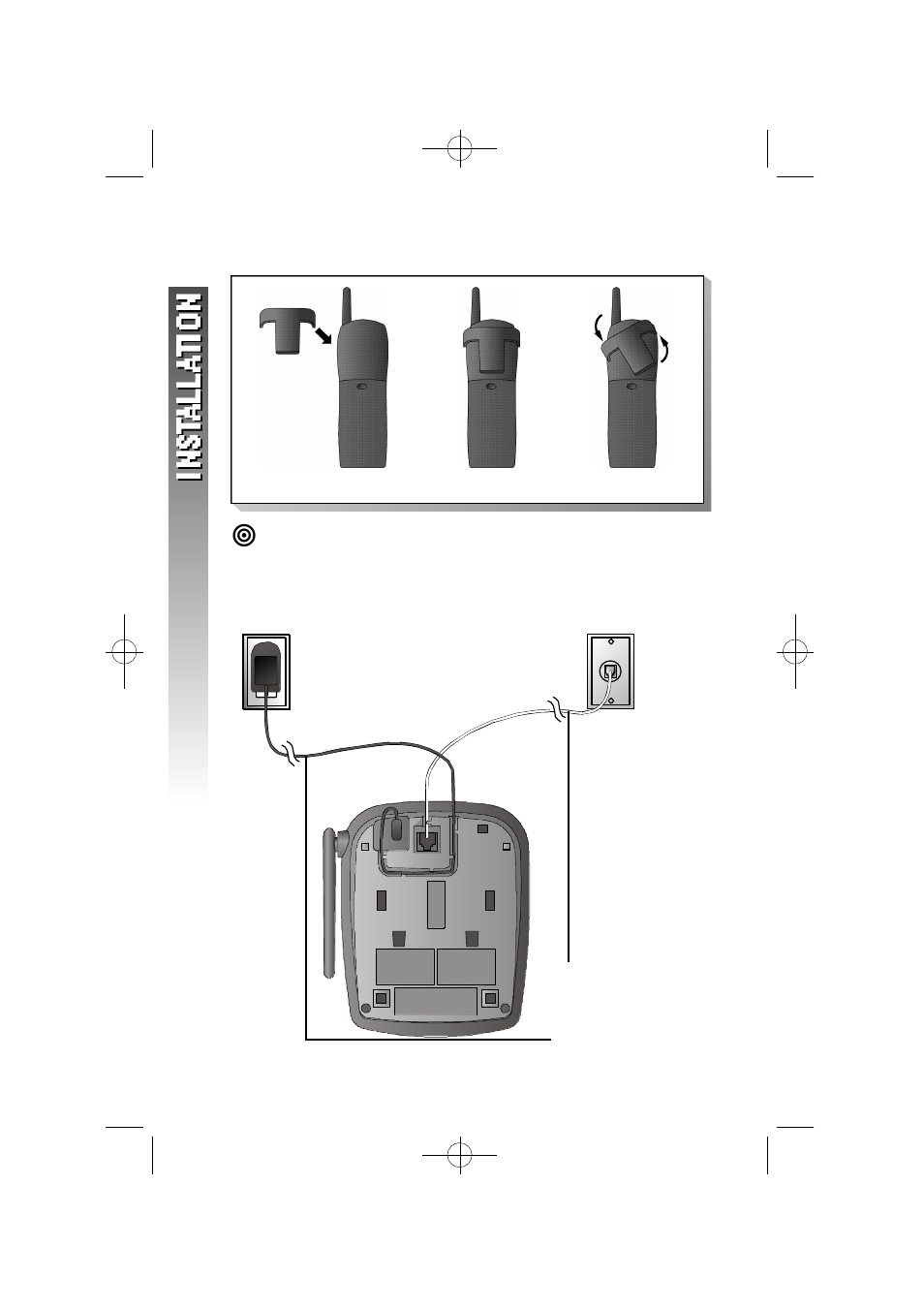 Table/desk installation | AT&T 1440/1140 User Manual | Page 7 / 39