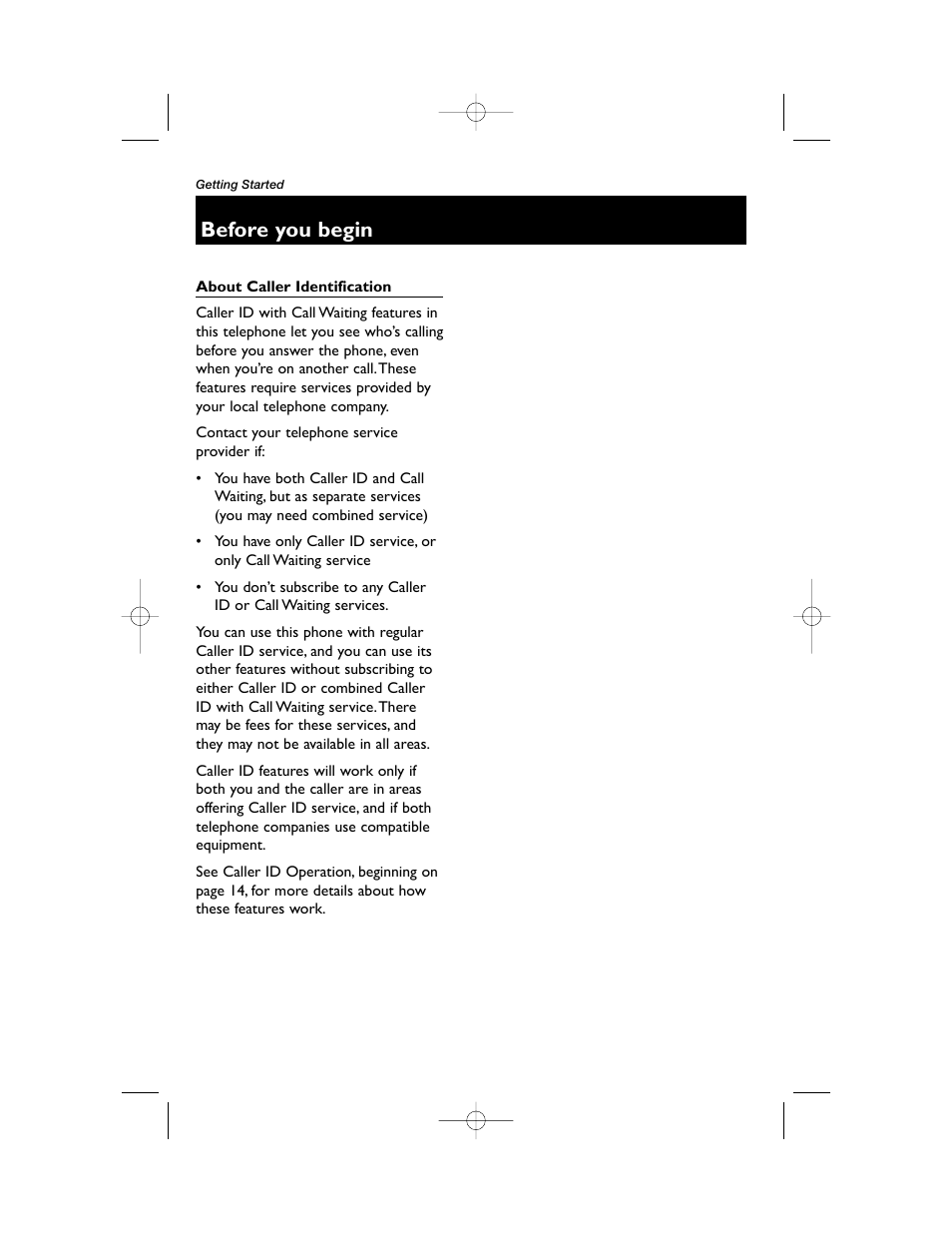 Before you begin | AT&T 1855 User Manual | Page 6 / 32