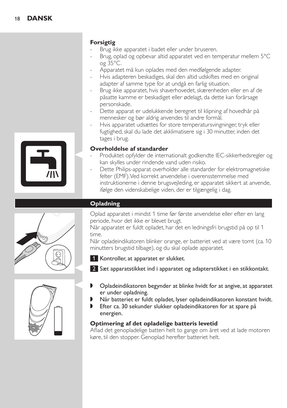 Philips Do-It-Yourself clipper Se tondre les cheveux soi-même User Manual | Page 18 / 150