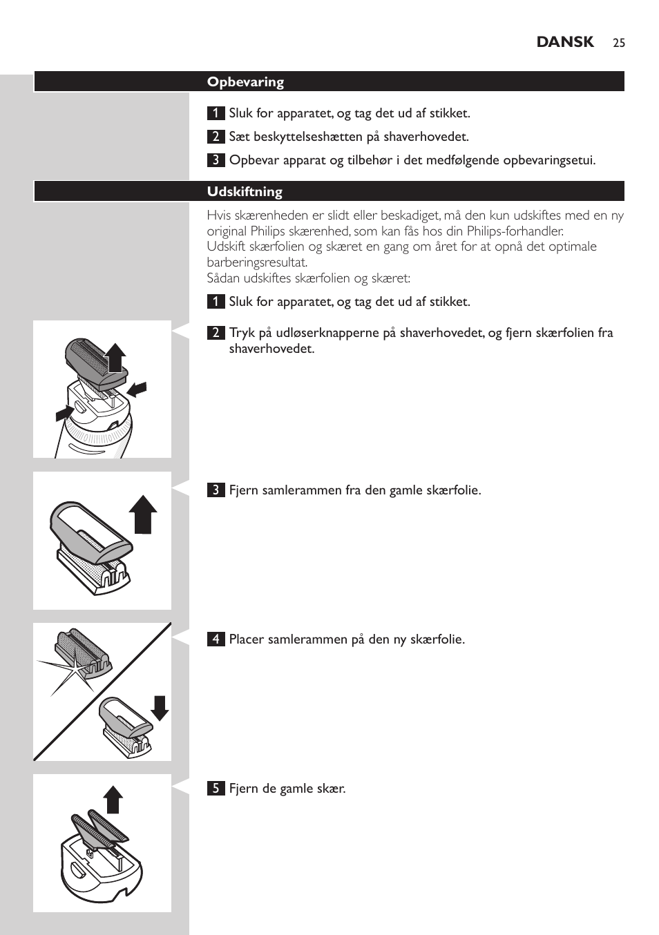 Philips Do-It-Yourself clipper Se tondre les cheveux soi-même User Manual | Page 25 / 150