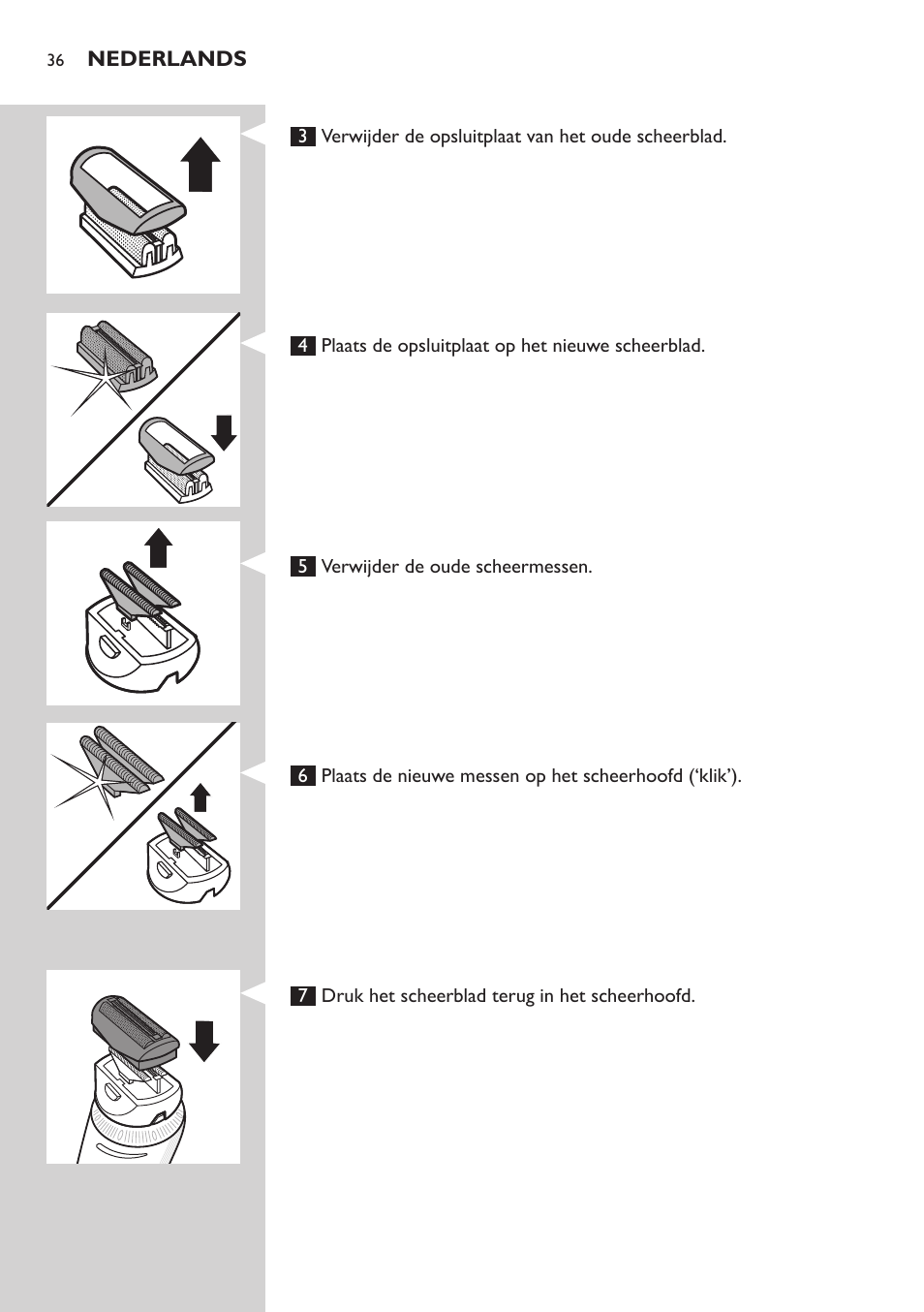 Philips Do-It-Yourself clipper Se tondre les cheveux soi-même User Manual | Page 36 / 150