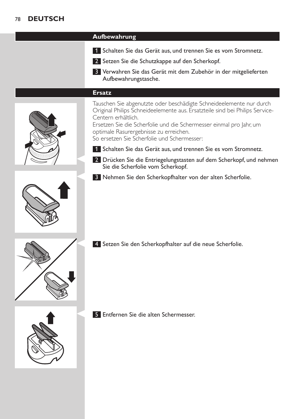 Philips Do-It-Yourself clipper Se tondre les cheveux soi-même User Manual | Page 78 / 150
