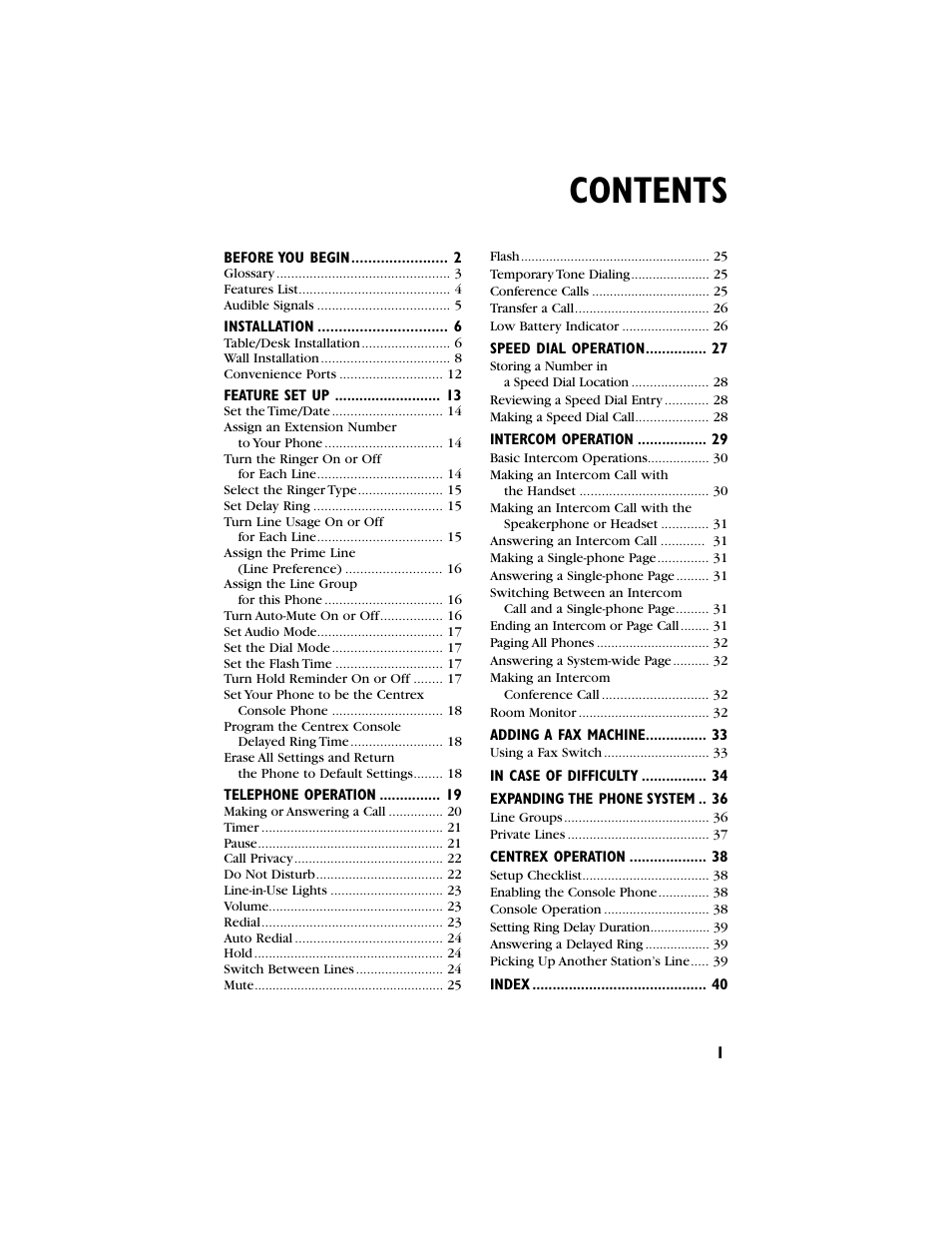 AT&T 944 User Manual | Page 2 / 43