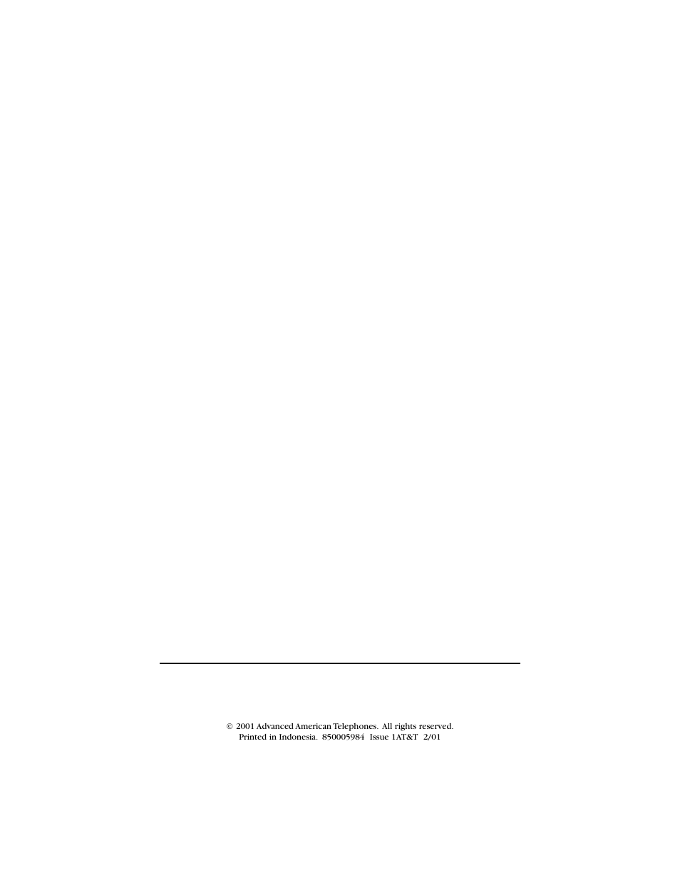 AT&T 944 User Manual | Page 43 / 43