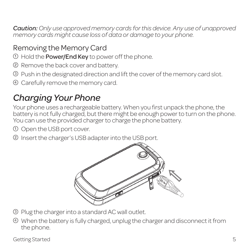 Charging your phone | AT&T Z331 User Manual | Page 11 / 84