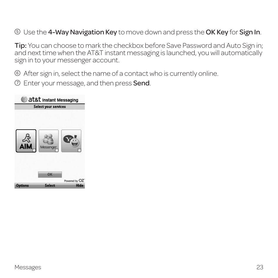 AT&T Z331 User Manual | Page 29 / 84