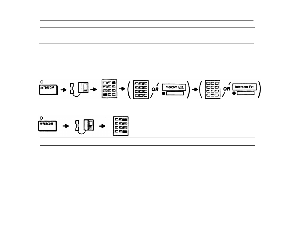 Intercom call forward (follow me-2448 system), Mute, Intercom call forward (2448 system) | 27 intercom call forward/mute | AT&T Spirit Communications System User Manual | Page 29 / 44