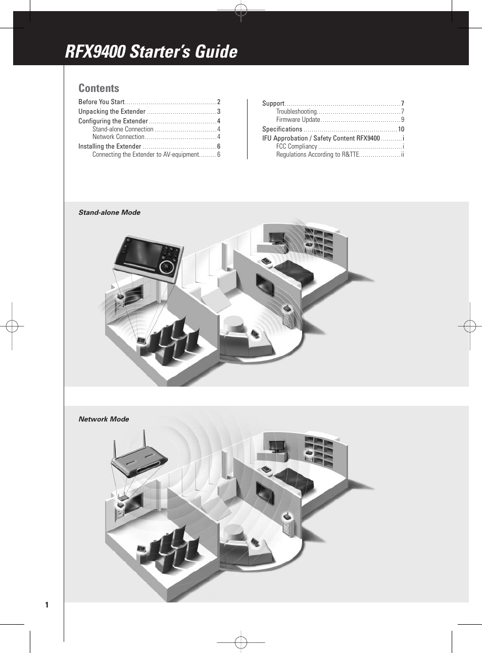 Philips Pronto Extension sans fil User Manual | Page 4 / 40