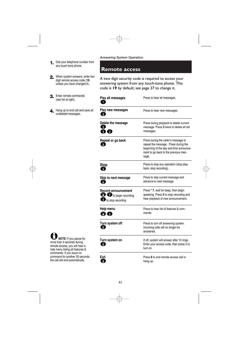 Remote access | AT&T E5908 User Manual | Page 45 / 62