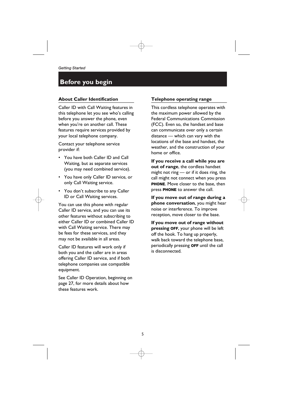 Before you begin | AT&T E5908 User Manual | Page 9 / 62