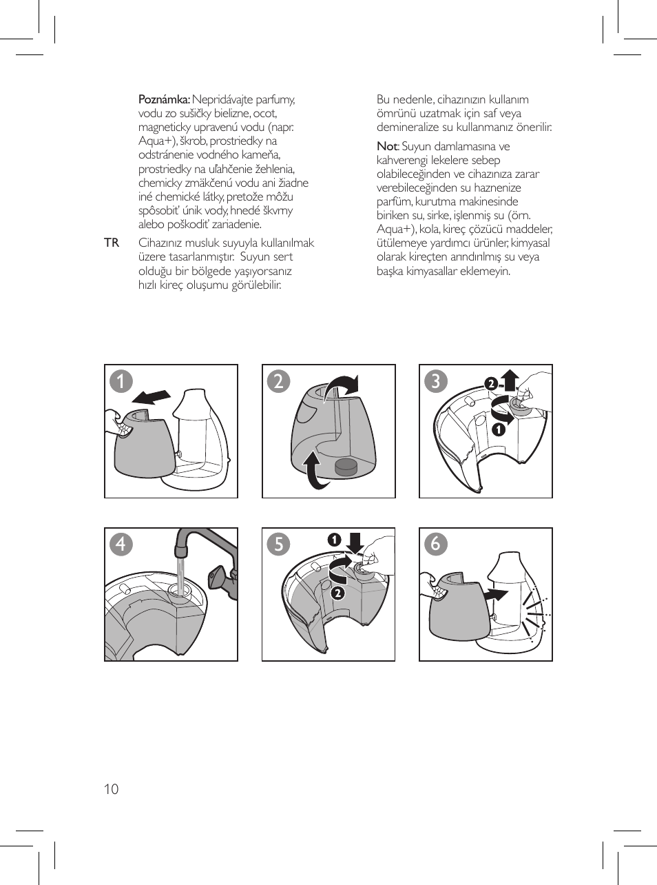 Philips Défroisseur User Manual | Page 10 / 45