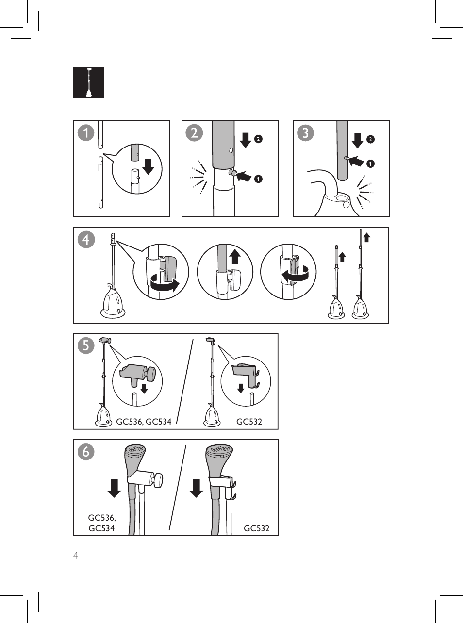 Philips Défroisseur User Manual | Page 4 / 45