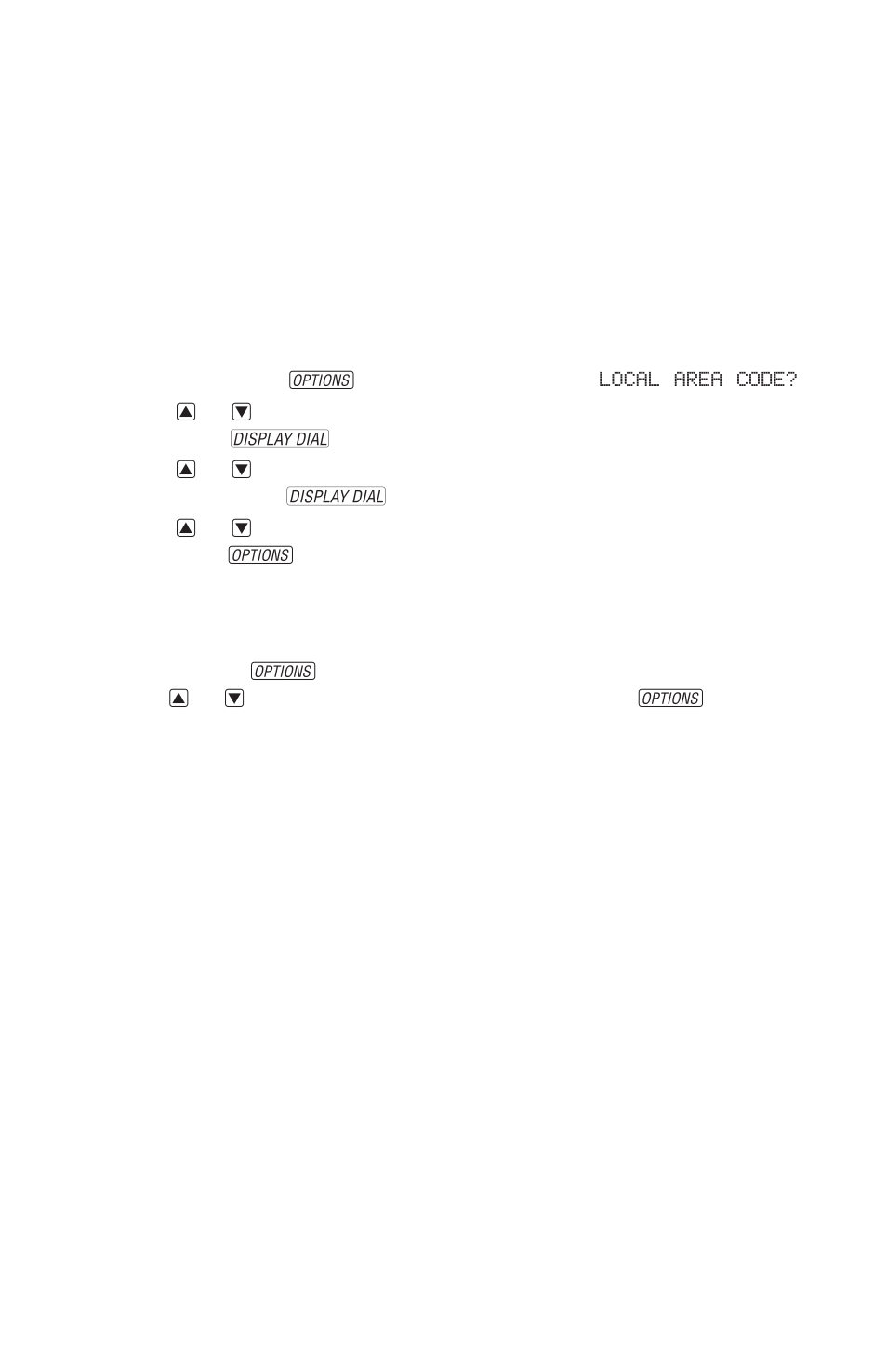 Caller id operation, Setting display options | AT&T 360 User Manual | Page 13 / 19