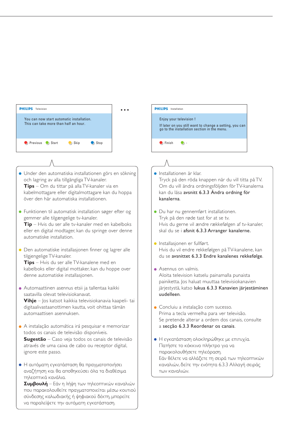 Philips Aurea Téléviseur User Manual | Page 20 / 37