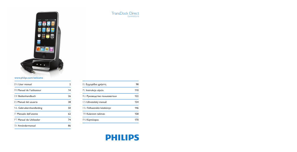 Philips AuxDock User Manual | 92 pages