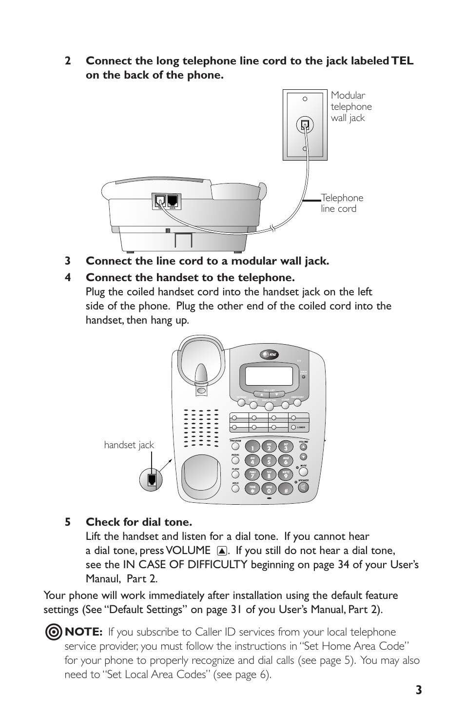 AT&T Speakerphone with Caller ID with Call Waiting 959 User Manual | Page 43 / 50