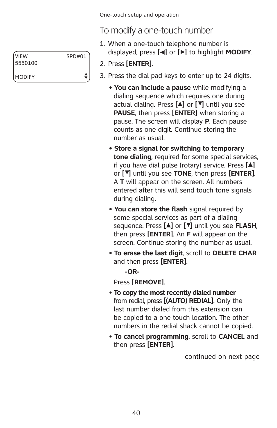 AT&T 1070 User Manual | Page 26 / 74